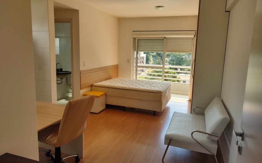 Studio para alugar possuí 30,00 M²  01 dormitório mobiliado no Boa Vista, Curitiba/PR