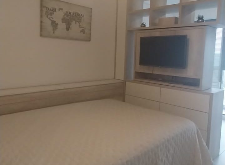 Studio mobiliado para alugar possuí 40,30 M² no Centro de Curitiba/PR
