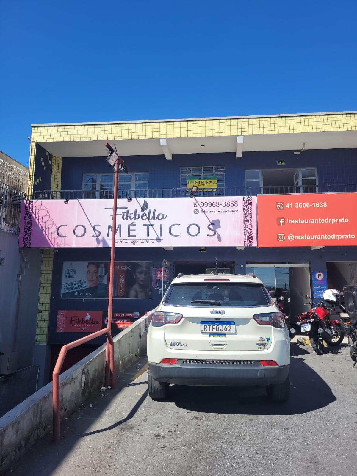 Sala Comercial para Locação possuí 82,50 M² com 02 salas e 02 bwcs no Jardim Osasco, Colombo/PR