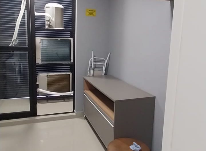 Apartamento mobiliado para alugar possuí 48,29 M² com um dormitório no Centro de Curitiba/PR