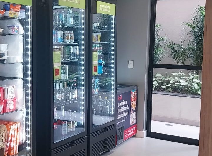 Apartamento mobiliado para alugar possuí 48,29 M² com um dormitório no Centro de Curitiba/PR