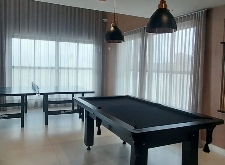 Apartamento mobiliado para alugar possuí 48,29 M² com um dormitório no Centro de Curitiba/PR