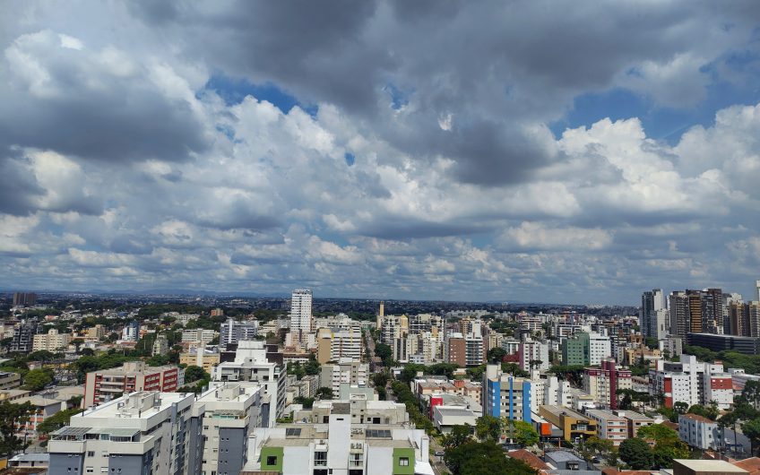 STUDIO MOBILIADO PARA ALUGAR POSSUÍ 41,20 m² NO ÁGUA VERDE, CURITIBA/PR